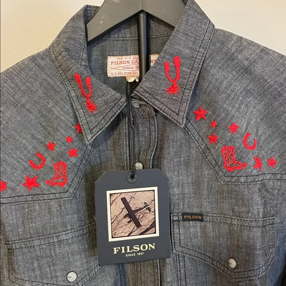 WOMEN'S EMBROIDERED WESTERN SHIRT - Picture 9 of 9